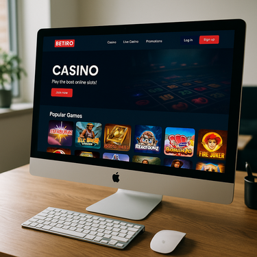 Betiro - Desktop Design - Intuitive Interface